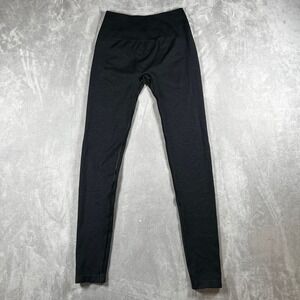 Alphalete Leggings Womens Small Black Seamless High Waist Ankle Yoga Gym